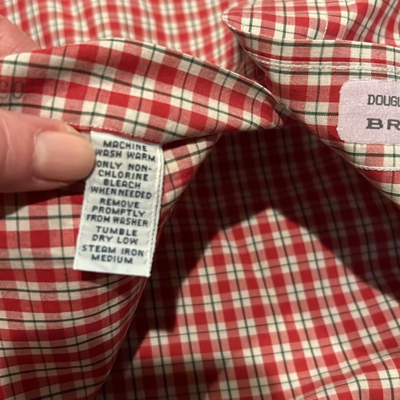 Ralph Lauren Custom fit LS Button Down Men’s Plaid Shirt Large - Picture 5 of 8